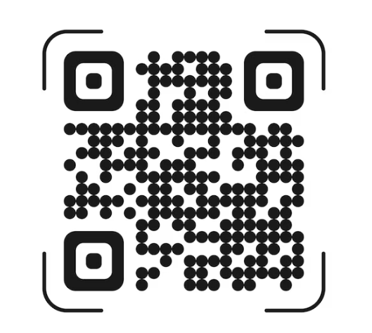 QR code used on a Google review card